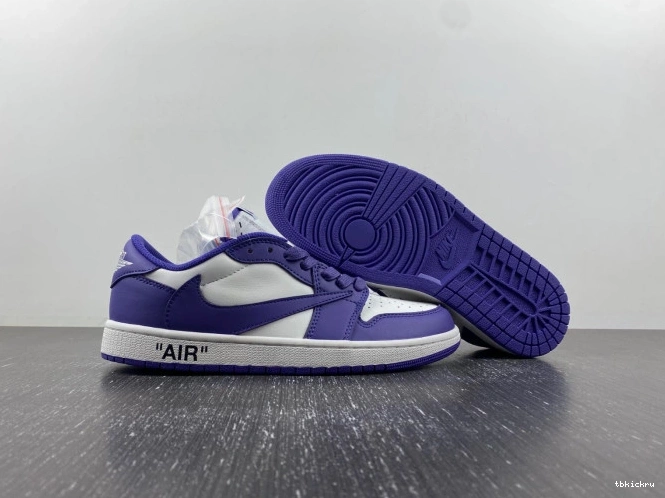 Reps TBK CUSTOM SCOTT X X 1 TRAVIS DM7890-386 AIR JORDAN OFF-WHITE 0725